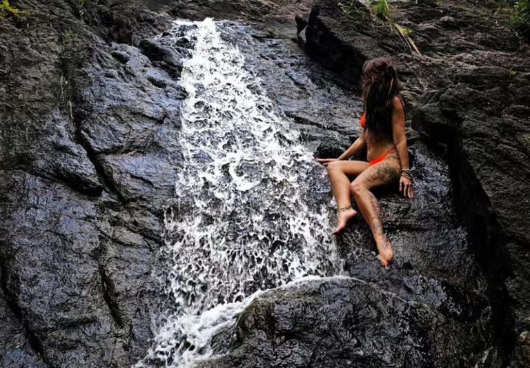 Journey into Tranquility: Discovering the Enchanting Than-Naam-Rak Waterfall in Koh Phangan